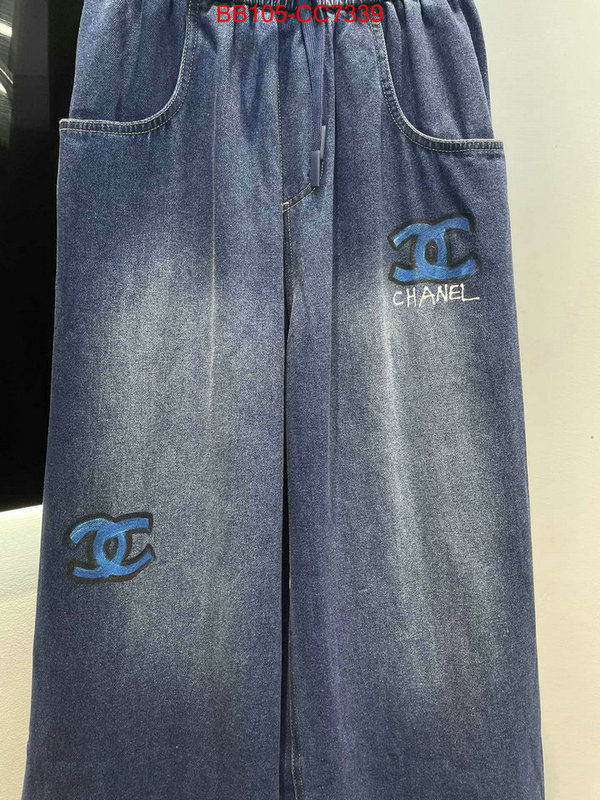 Clothing-Chanel replica us ID: CC7339 $: 105USD