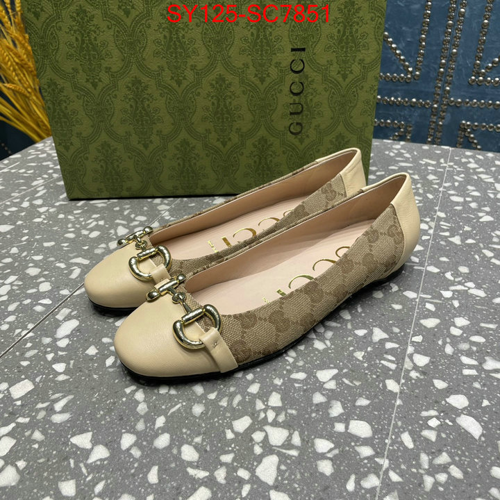 Women Shoes-Gucci replica aaaaa designer ID: SC7851 $: 125USD