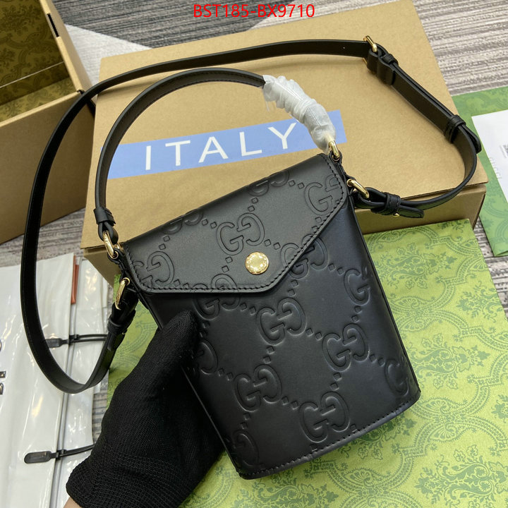 Gucci Bags(TOP)-Crossbody- mirror copy luxury ID: BX9710 $: 185USD,