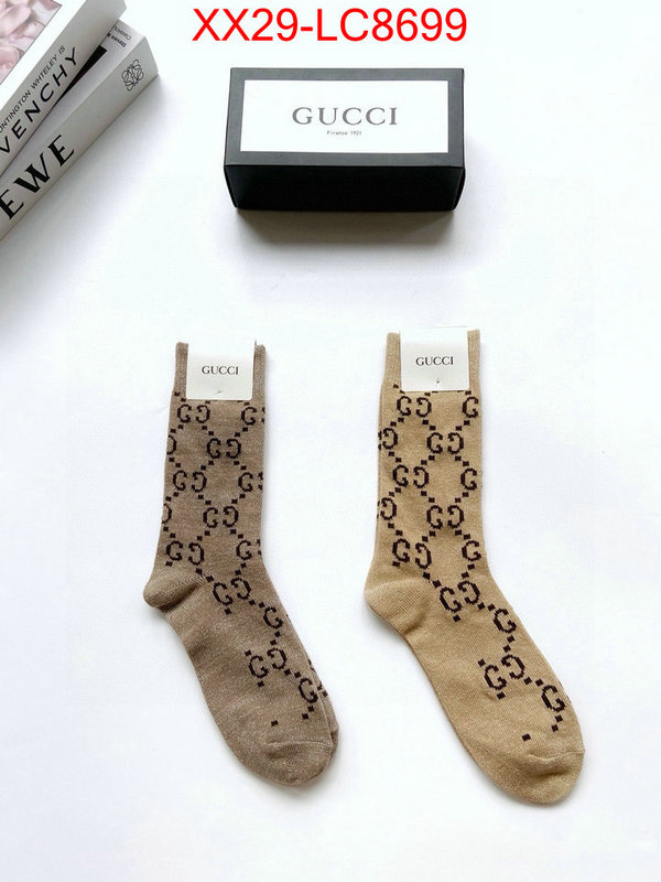 Sock-Gucci top quality ID: LC8699 $: 29USD