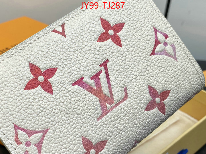 LV Bags(TOP)-Wallet buy aaaaa cheap ID: TJ287 $: 99USD,