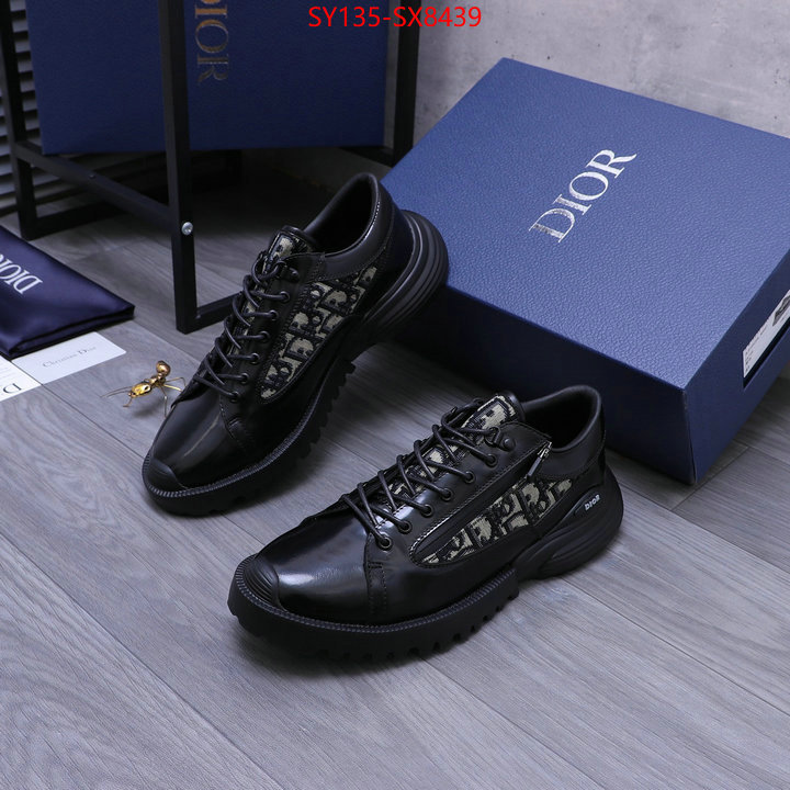 Men shoes-Dior designer replica ID: SX8439 $: 135USD