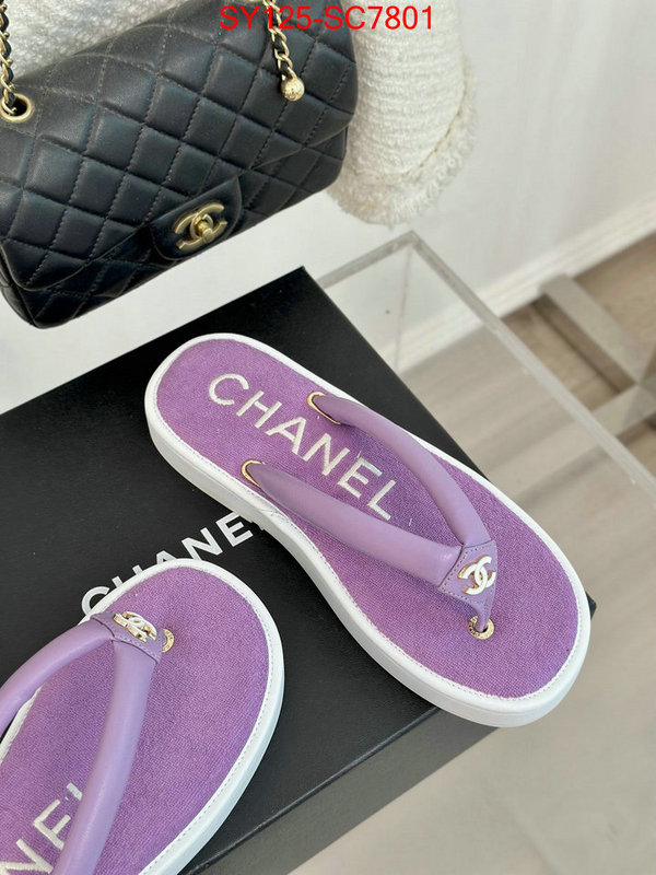 Women Shoes-Chanel exclusive cheap ID: SC7801 $: 125USD