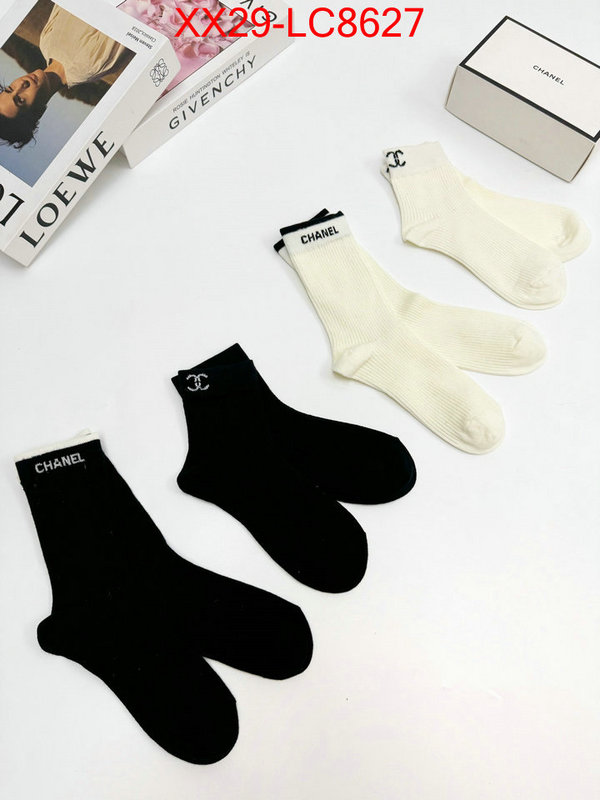 Sock-Chanel replica aaaaa+ designer ID: LC8627 $: 29USD