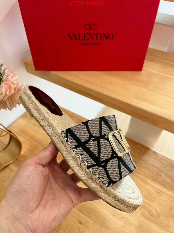 Women Shoes-Valentino what's the best to buy replica ID: SX9420 $: 75USD