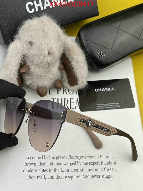 Glasses-Chanel replica 1:1 ID: GC8417 $: 42USD