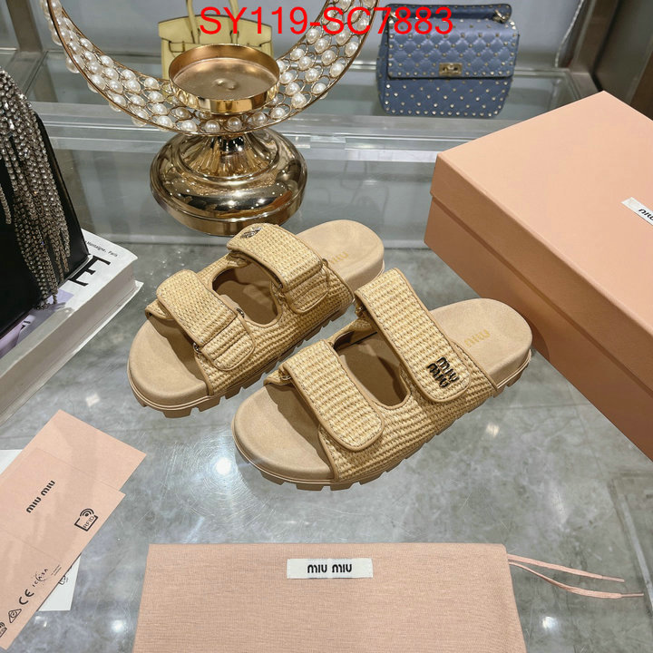 Women Shoes-Miu Miu highest product quality ID: SC7883 $: 119USD