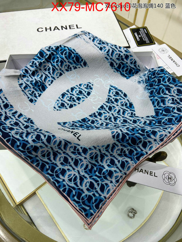 Scarf-Chanel can you buy knockoff ID: MC7610 $: 79USD
