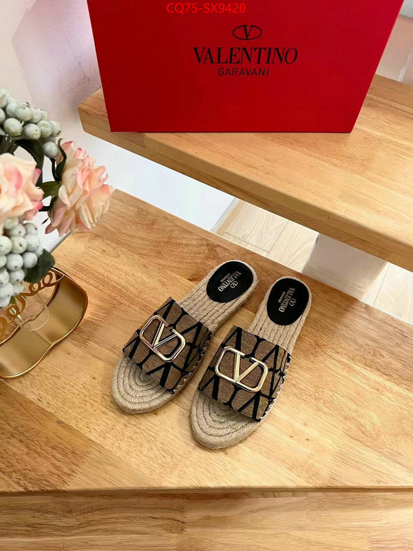 Women Shoes-Valentino what's the best to buy replica ID: SX9420 $: 75USD