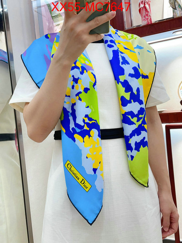 Scarf-Dior top perfect fake ID: MC7647 $: 55USD