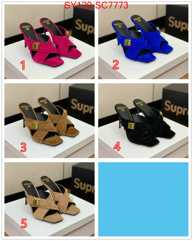 Women Shoes-Balmain shop designer replica ID: SC7773 $: 129USD