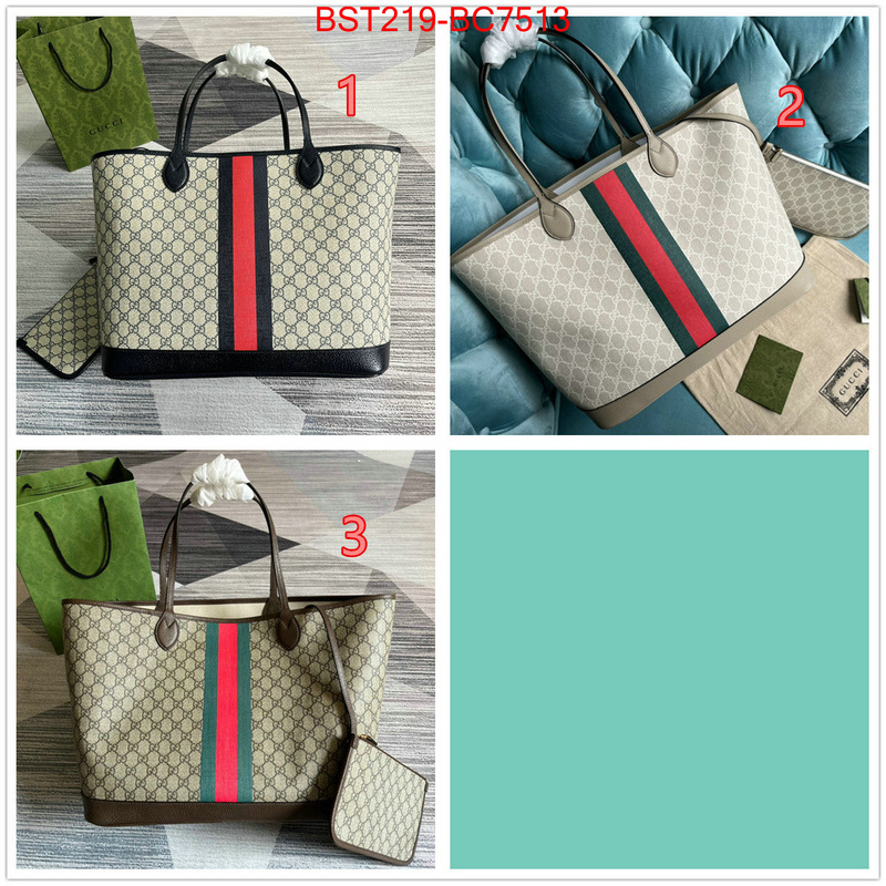 Gucci Bags(TOP)-Handbag- luxury cheap ID: BC7513 $: 219USD,