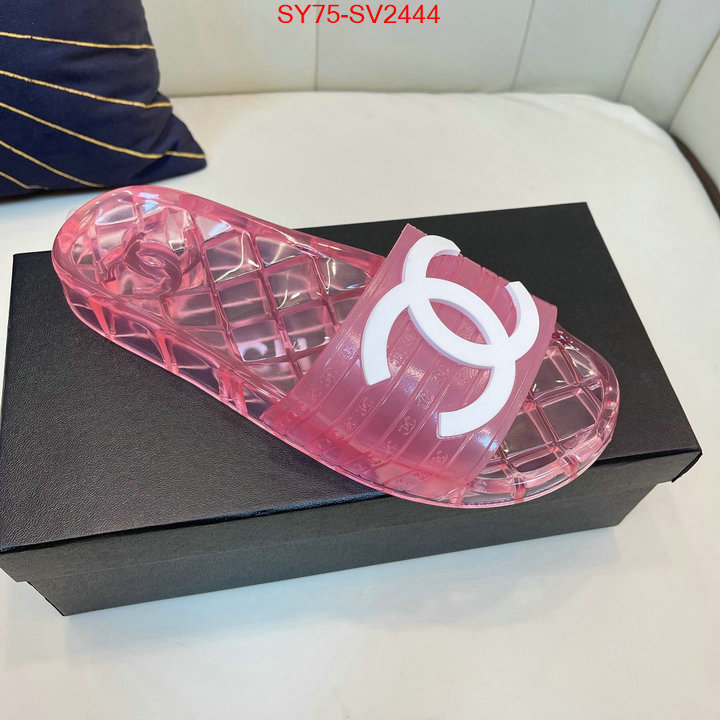 Men shoes-Chanel designer 1:1 replica ID: SV2444 $: 75USD