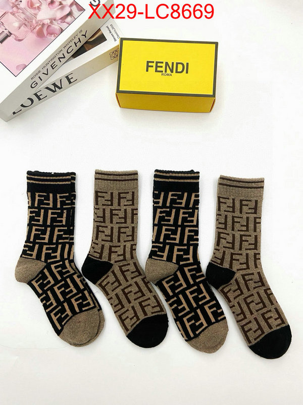 Sock-Fendi shop now ID: LC8669 $: 29USD