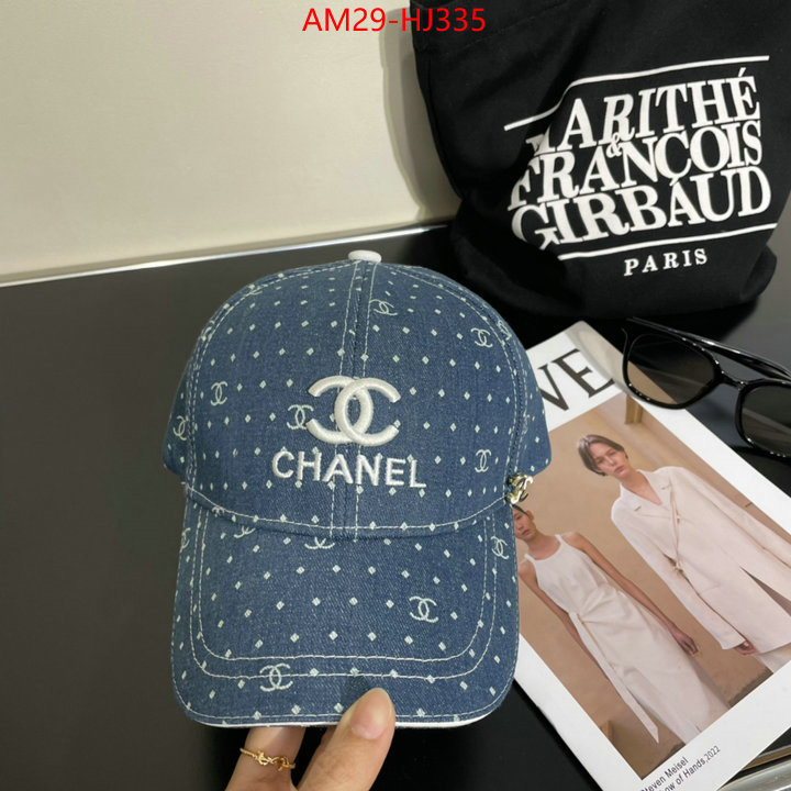 Cap (Hat)-Chanel fake aaaaa ID: HJ335 $: 29USD