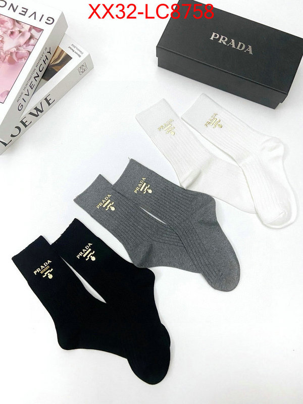 Sock-Prada replica 1:1 high quality ID: LC8758 $: 32USD