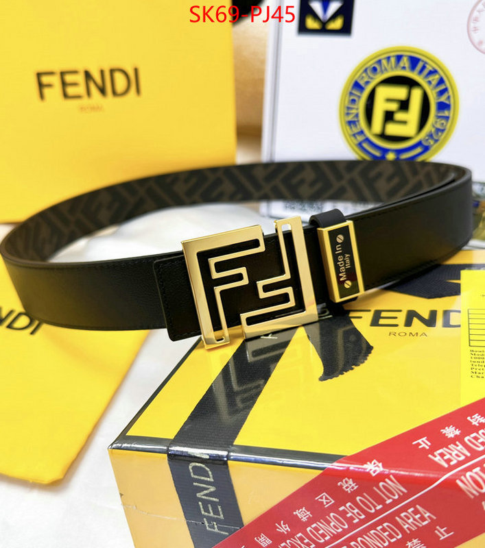 Belts-Fendi top quality designer replica ID: PJ45 $: 69USD