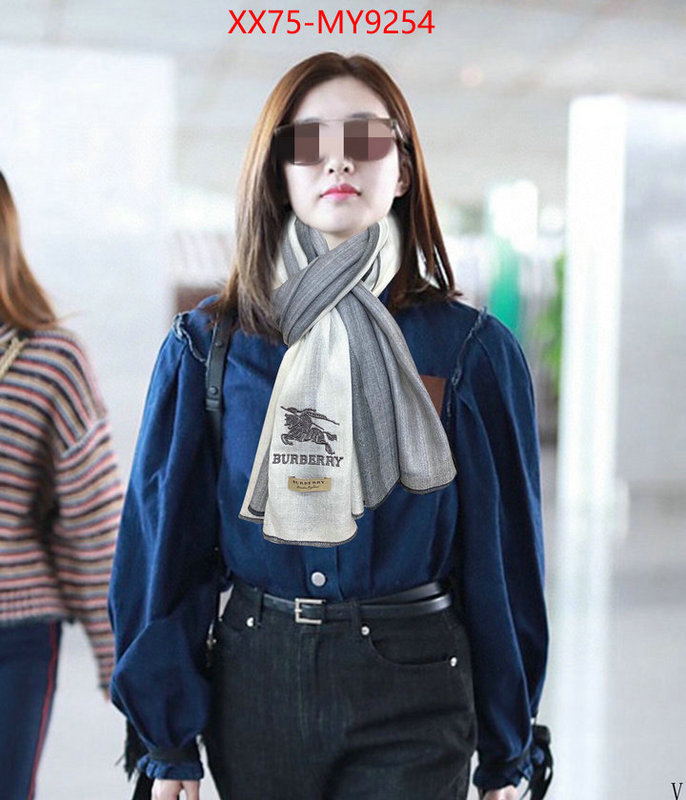 Scarf-Burberry where to buy fakes ID: MY9254 $: 75USD