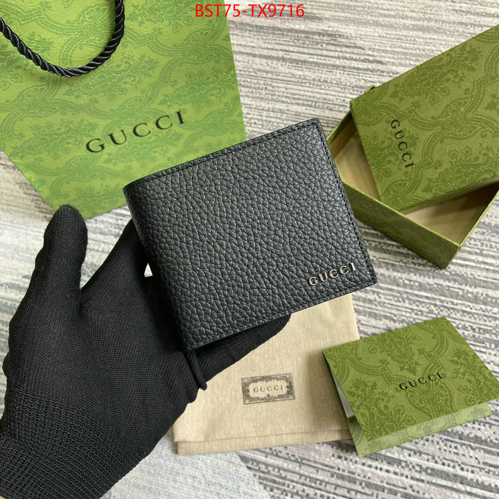 Gucci Bags(TOP)-Wallet- can i buy replica ID: TX9716 $: 75USD,