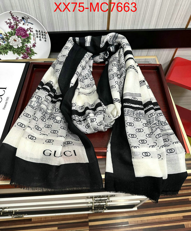 Scarf-Gucci buy cheap replica ID: MC7663 $: 75USD