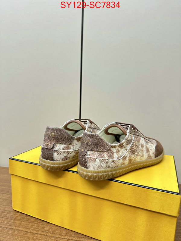 Men Shoes-Fendi shop designer replica ID: SC7834 $: 129USD