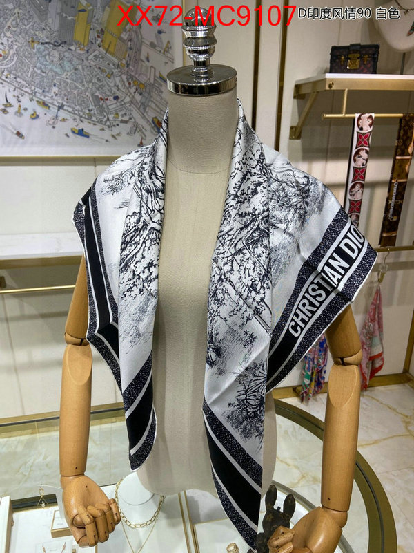 Scarf-Dior what's the best place to buy replica ID: MC9107 $: 72USD