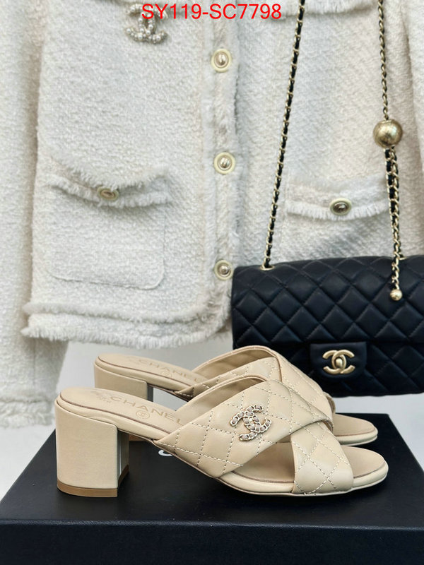 Women Shoes-Chanel quality replica ID: SC7798 $: 119USD