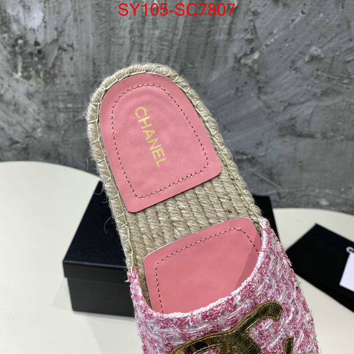 Women Shoes-Chanel we curate the best ID: SC7807 $: 105USD