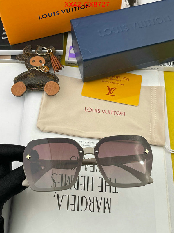 Glasses-LV 2024 luxury replicas ID: GX8727 $: 42USD