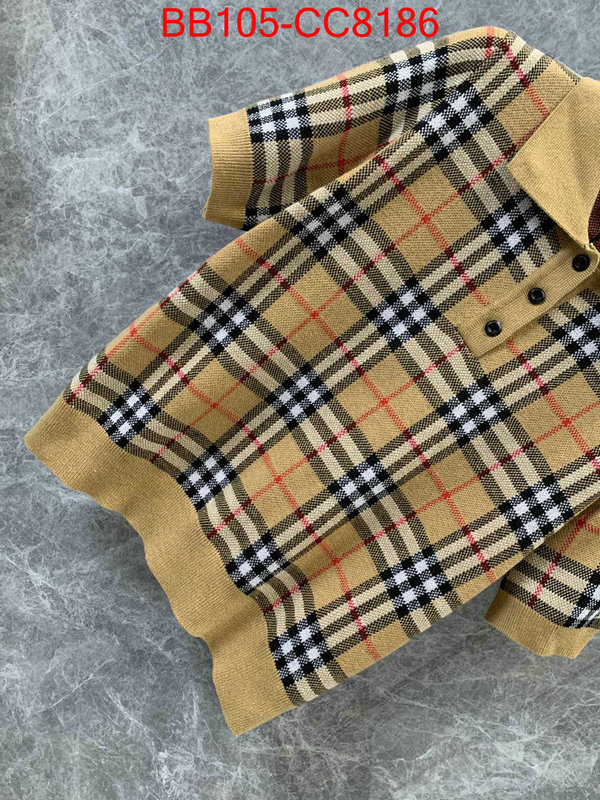 Clothing-Burberry buy first copy replica ID: CC8186 $: 105USD