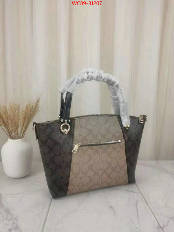 Coach Bags(4A)-Handbag- fake ID: BJ207 $: 89USD,