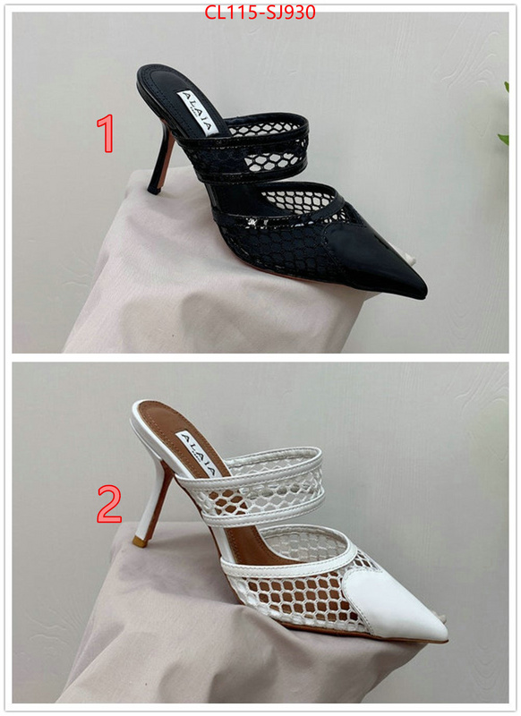 Women Shoes-ALAIA high quality happy copy ID: SJ930 $: 115USD