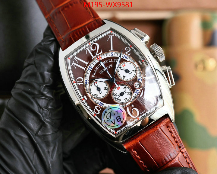 Watch(TOP)-Franck Muller sale ID: WX9581 $: 195USD