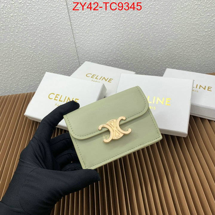 CELINE Bags(4A)-Wallet what is a counter quality ID: TC9345 $: 42USD,