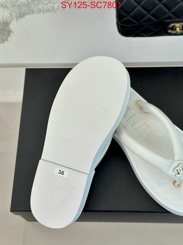 Women Shoes-Chanel exclusive cheap ID: SC7801 $: 125USD