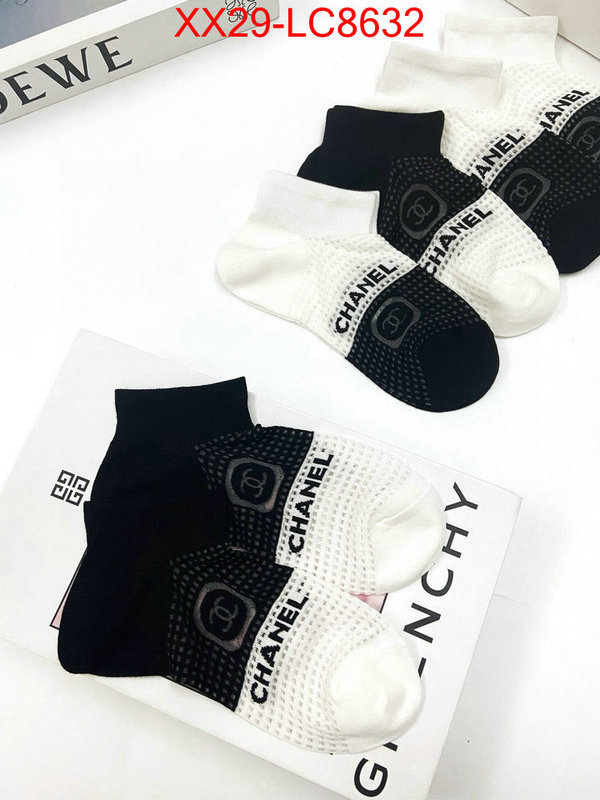 Sock-Chanel the quality replica ID: LC8632 $: 29USD