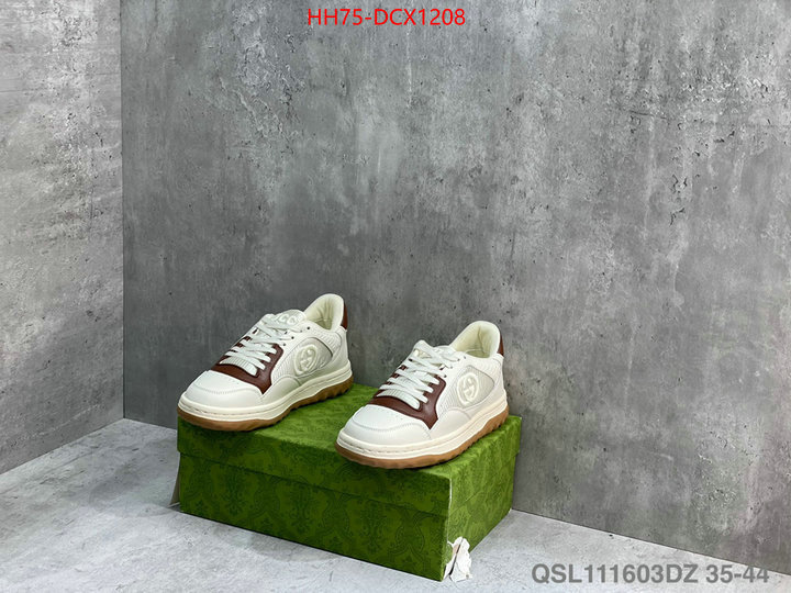 Women Shoes-Gucci what is aaaaa quality ID: DCX1208 $: 125USD