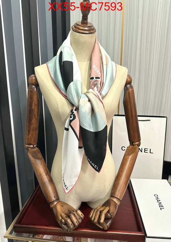 Scarf-Chanel how to find replica shop ID: MC7593 $: 55USD