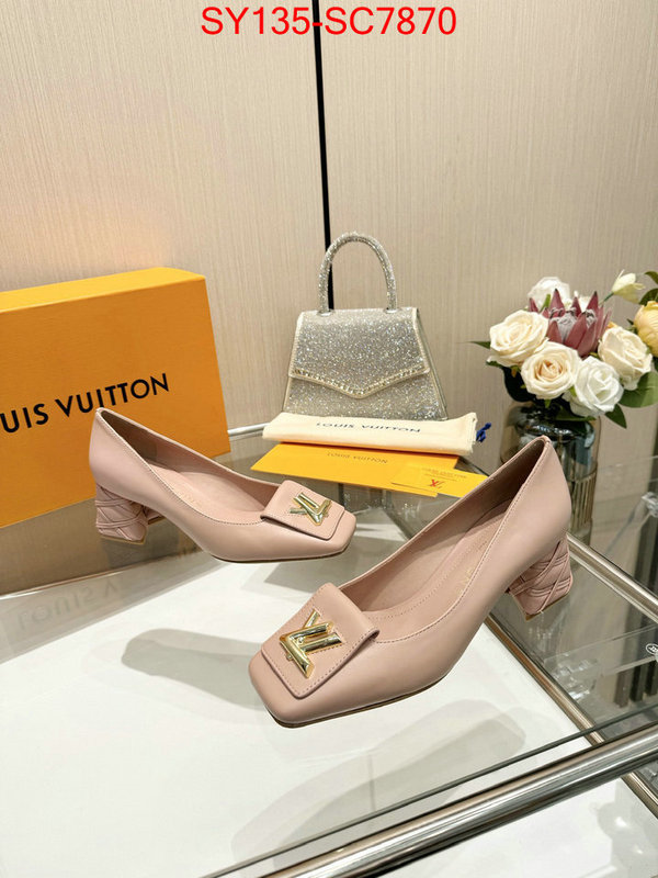 Women Shoes-LV best designer replica ID: SC7870 $: 135USD