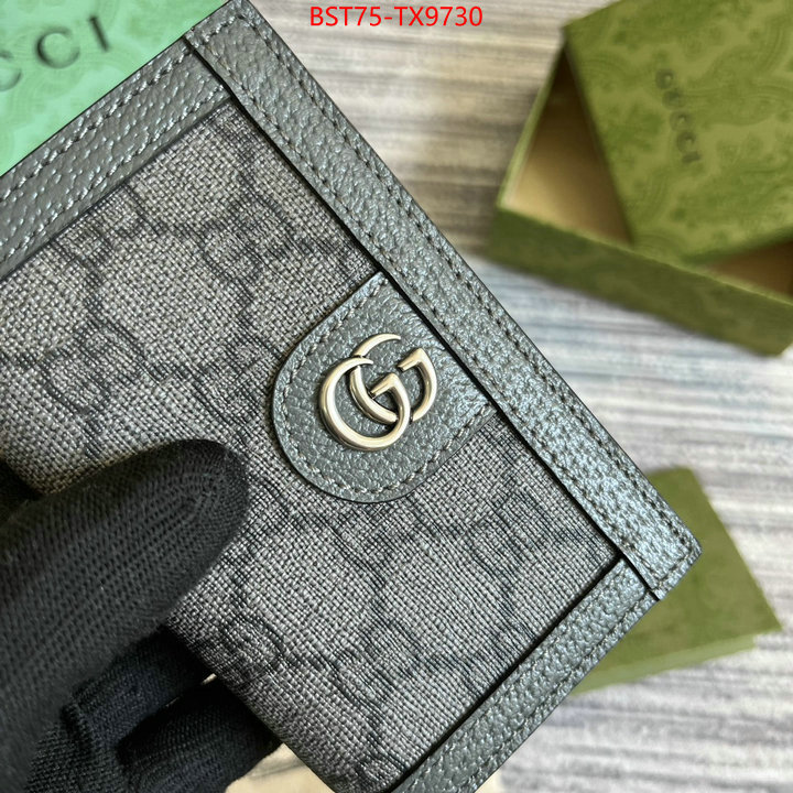 Gucci Bags(TOP)-Wallet- perfect ID: TX9730 $: 75USD,