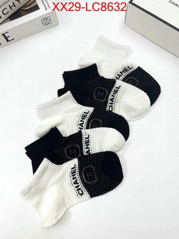 Sock-Chanel the quality replica ID: LC8632 $: 29USD
