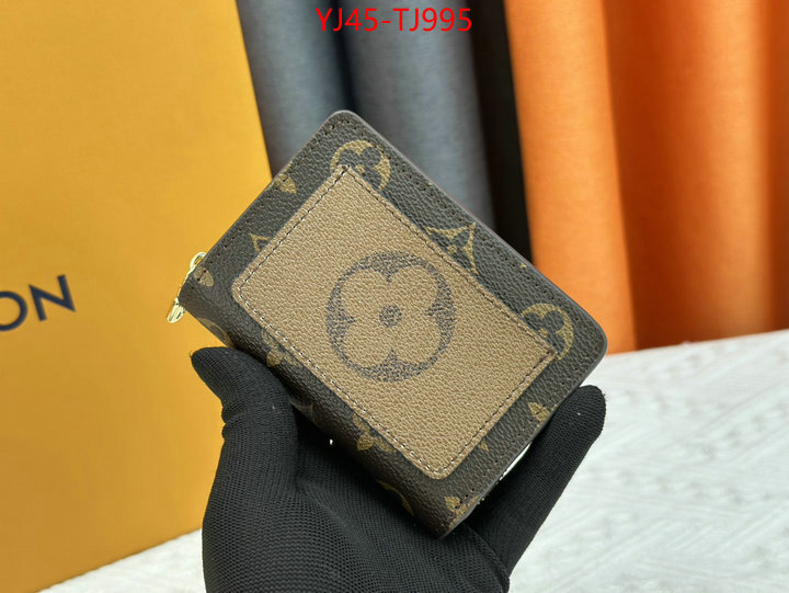 LV Bags(4A)-Wallet best quality fake ID: TJ995 $: 45USD,