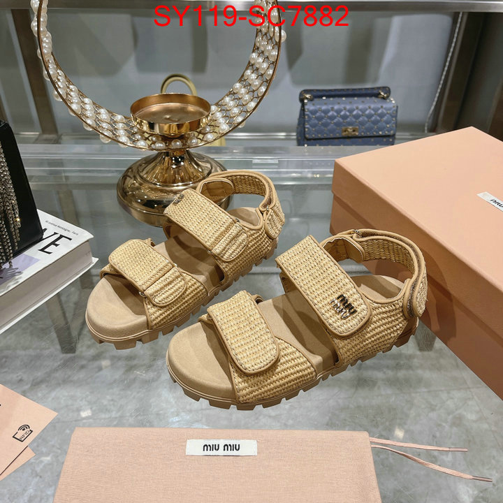 Women Shoes-Miu Miu 2024 replica wholesale cheap sales online ID: SC7882 $: 119USD