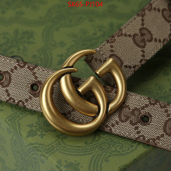 Belts-Gucci fake designer ID: PJ104 $: 65USD