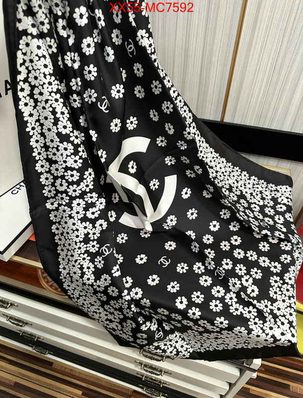 Scarf-Chanel 2024 replica wholesale cheap sales online ID: MC7592 $: 55USD