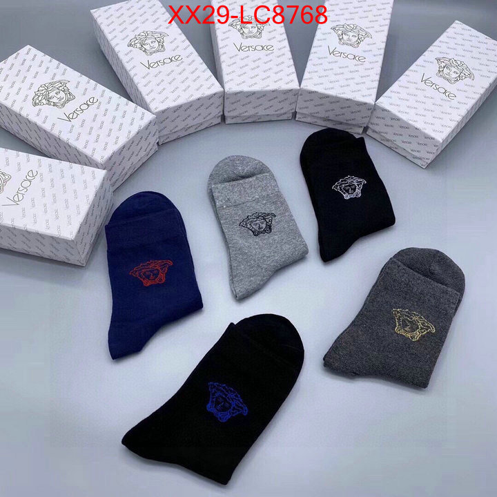 Sock-Versace found replica ID: LC8768 $: 29USD