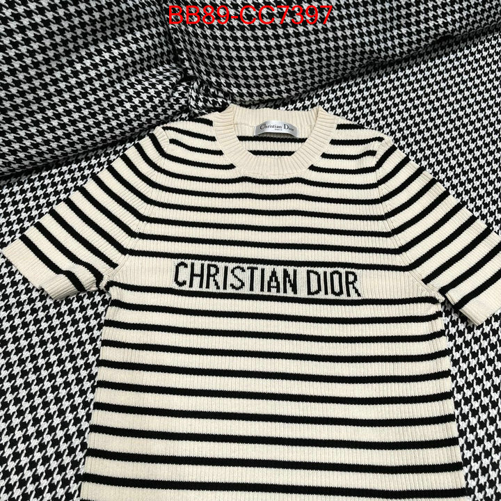 Clothing-Dior high quality perfect ID: CC7397 $: 89USD