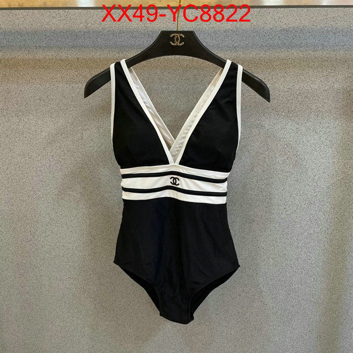 Swimsuit-Chanel from china 2024 ID: YC8822 $: 49USD