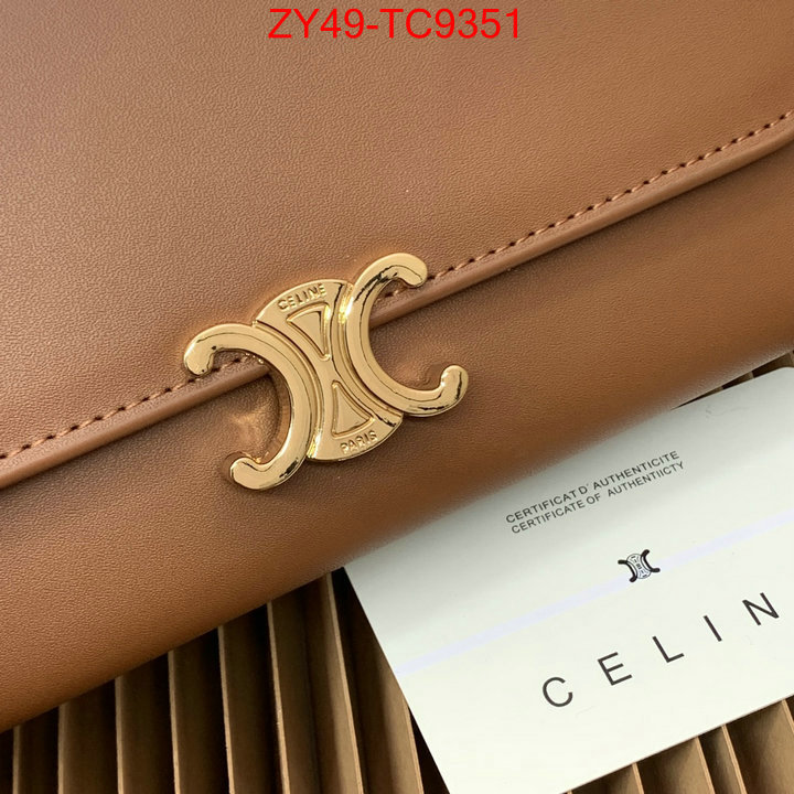 CELINE Bags(4A)-Wallet top quality replica ID: TC9351 $: 49USD,