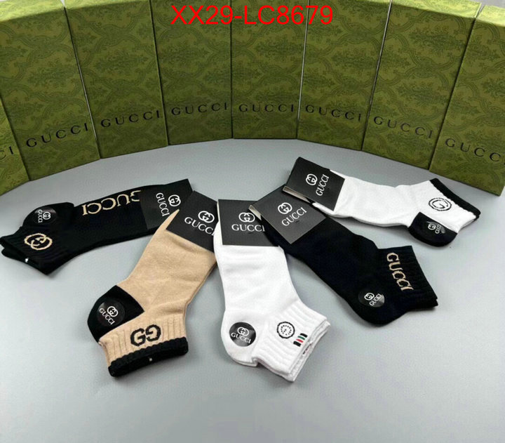 Sock-Gucci designer 7 star replica ID: LC8679 $: 29USD